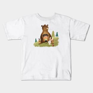Bear + friends Kids T-Shirt